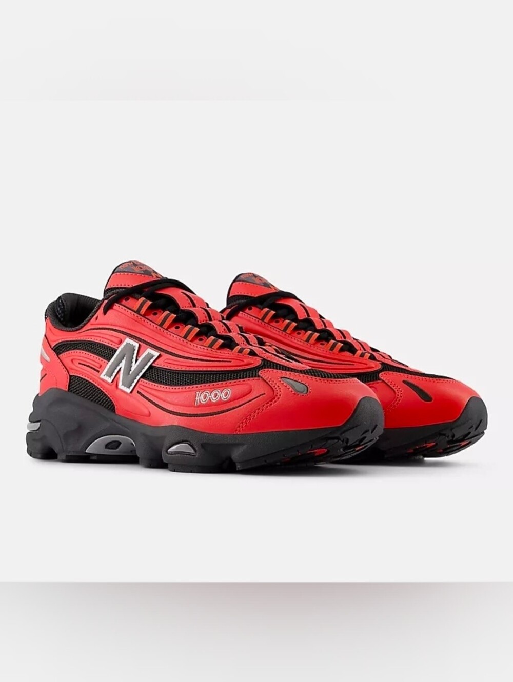 New Balance 1000 Red Black Men's Size 10